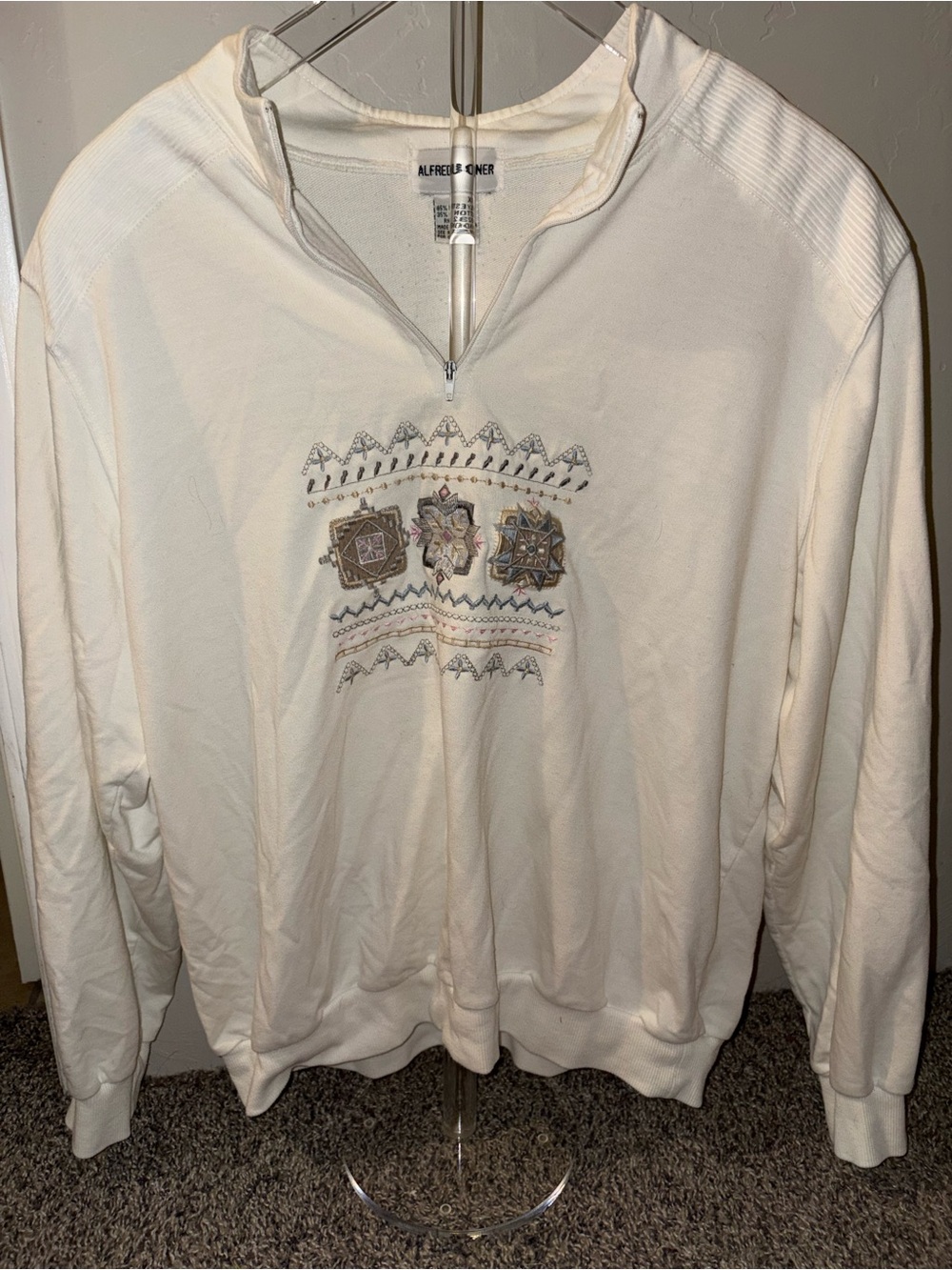 Vintage Grandma Cottage Core Alfred Dunner Sweatshirt